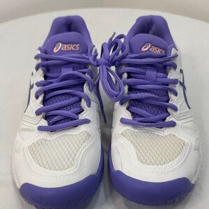 Asics Gel Challenger Amethyst and White Athletic Shoes Running Gym Outdoor
